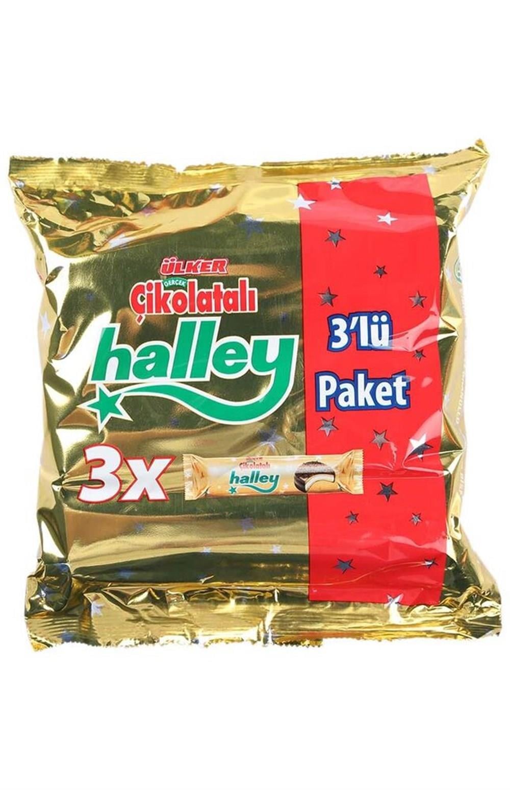 ÜLKER HALLEY MİNİ GRANÜRLÜ 3 LÜ 198 GR 367-8