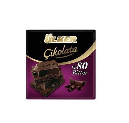ÜLKER KARE BİTTER %80 60 GR