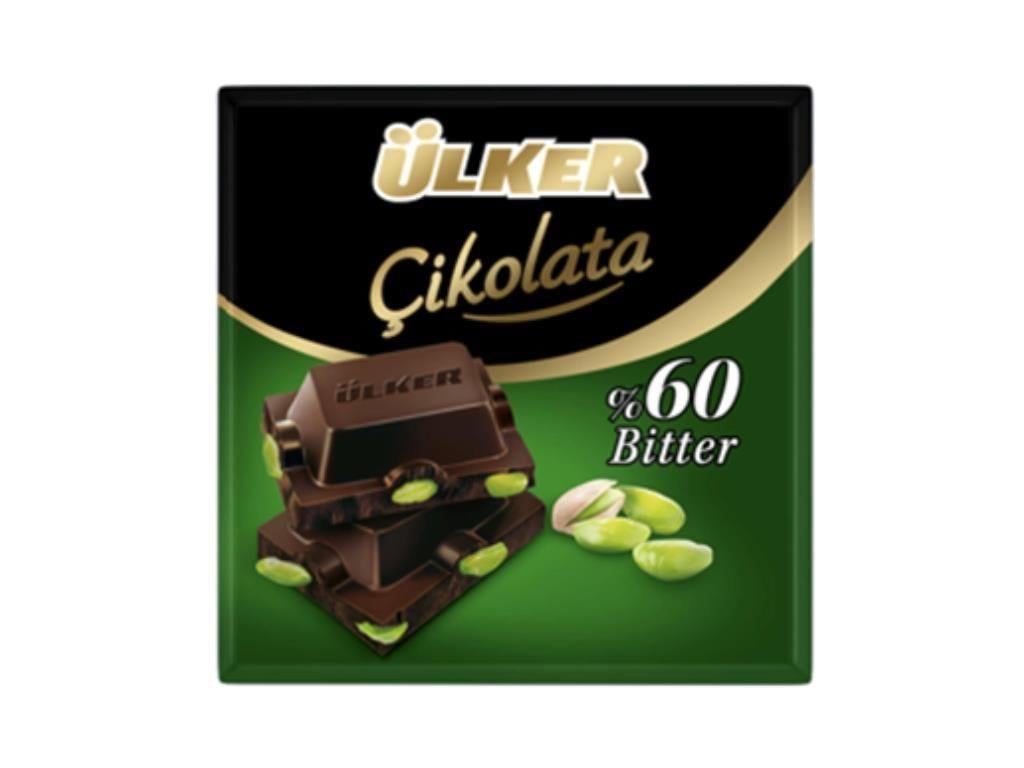 ÜLKER KARE BİTTER A.FISTIKLI 65 GR
