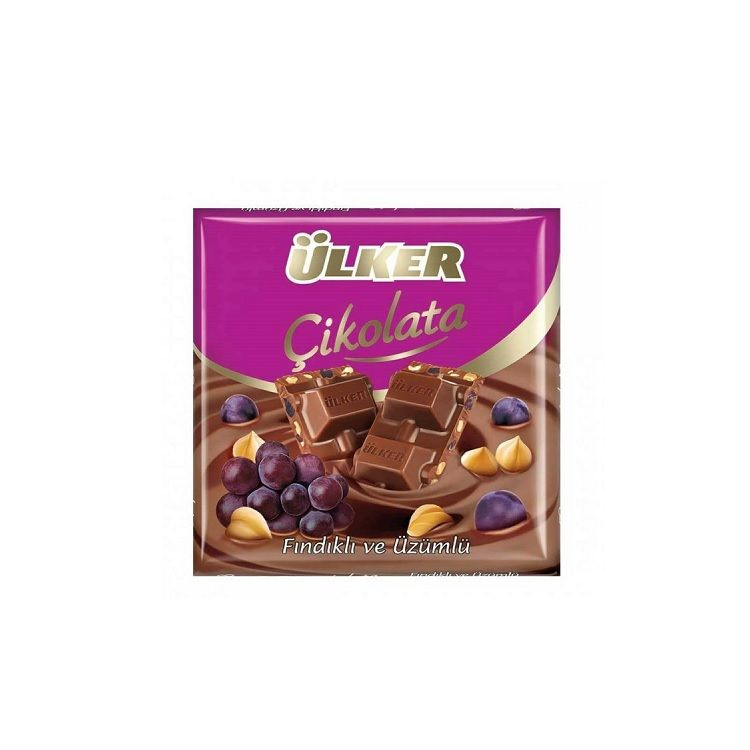 ÜLKER KARE FINDIK-ÜZÜM 65 GR 1430-7