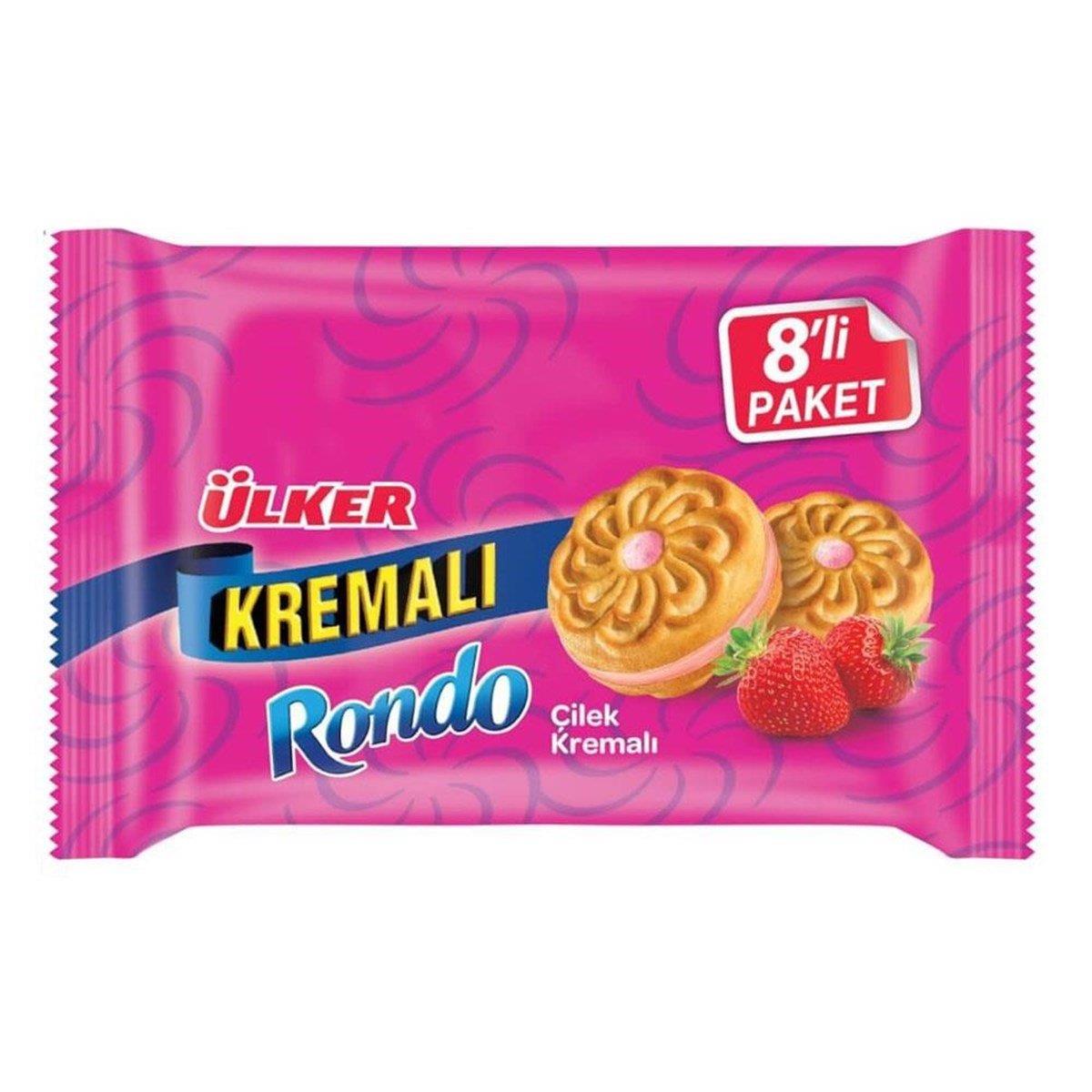 ÜLKER KREMALI RONDO ÇİLEK 488 GR 1098-6