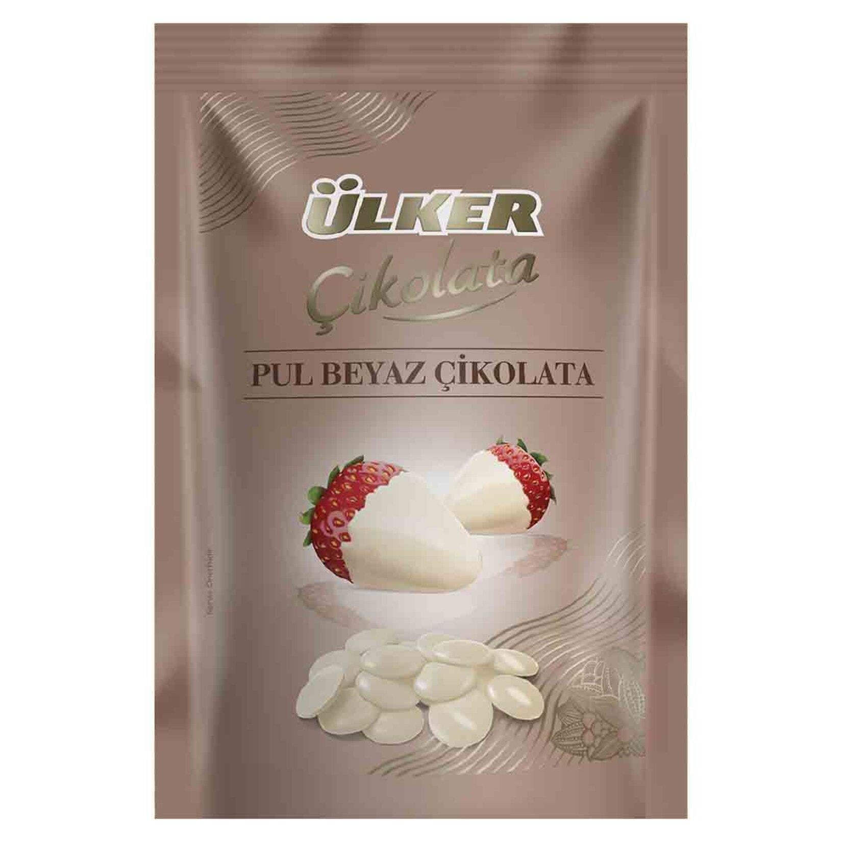 ÜLKER PUL ÇİKOLATA  BEYAZ 100GR 1809-2