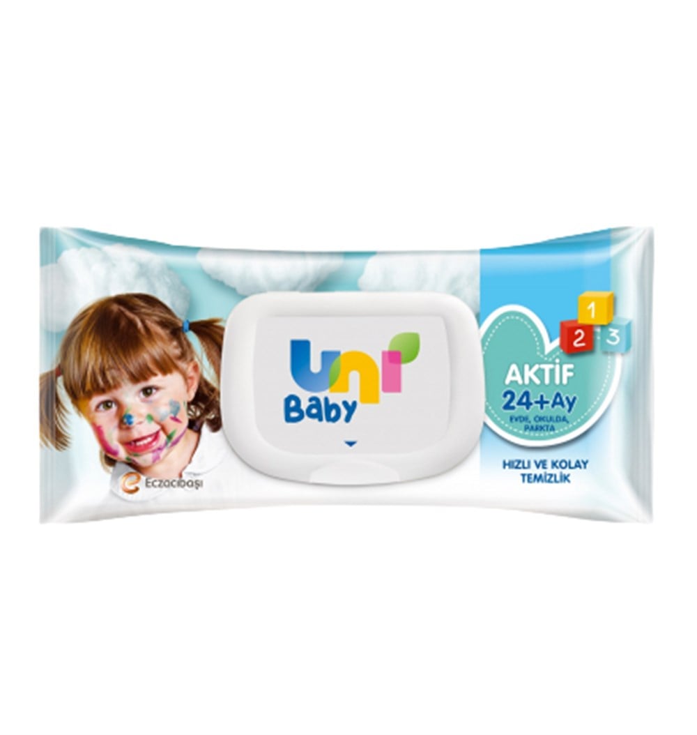 UNI BABY ISLAK HAVLU 72 Lİ AKTİF