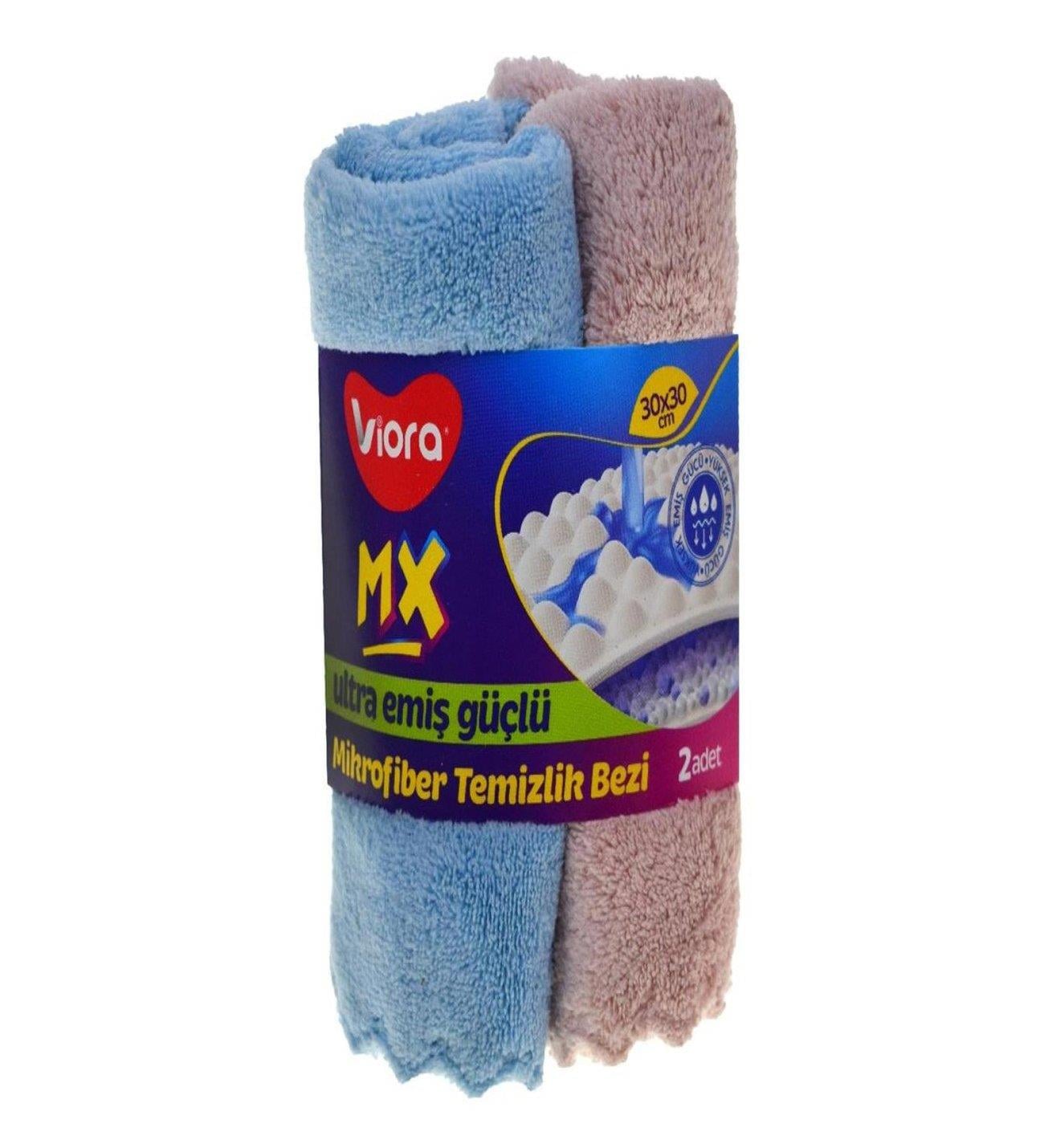 VİORA VRP-329 MİKROFİBER TEM. BEZİ MX 2Lİ 