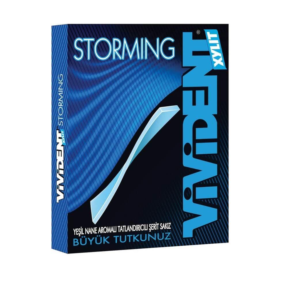 VİVİDENT STORMİNG YEŞİL NANE 33 GR