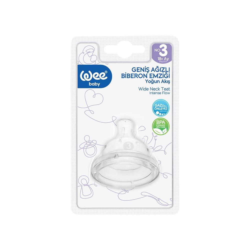 WEEBABY 854 BİBERON EMZİĞİ GENİŞ NO:3