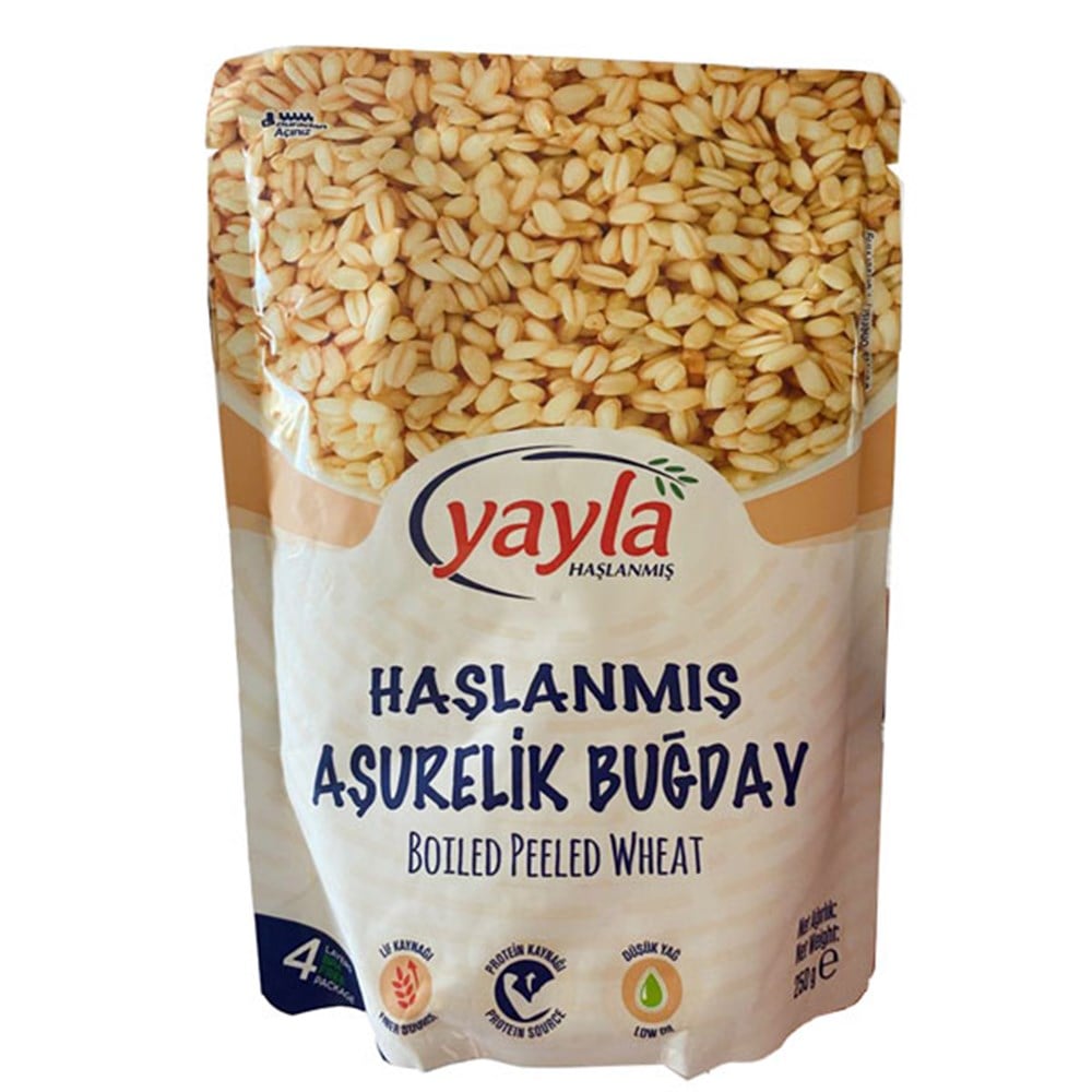 YAYLA AŞURELİK BUĞDAY HAŞLANMIŞ 250 GR