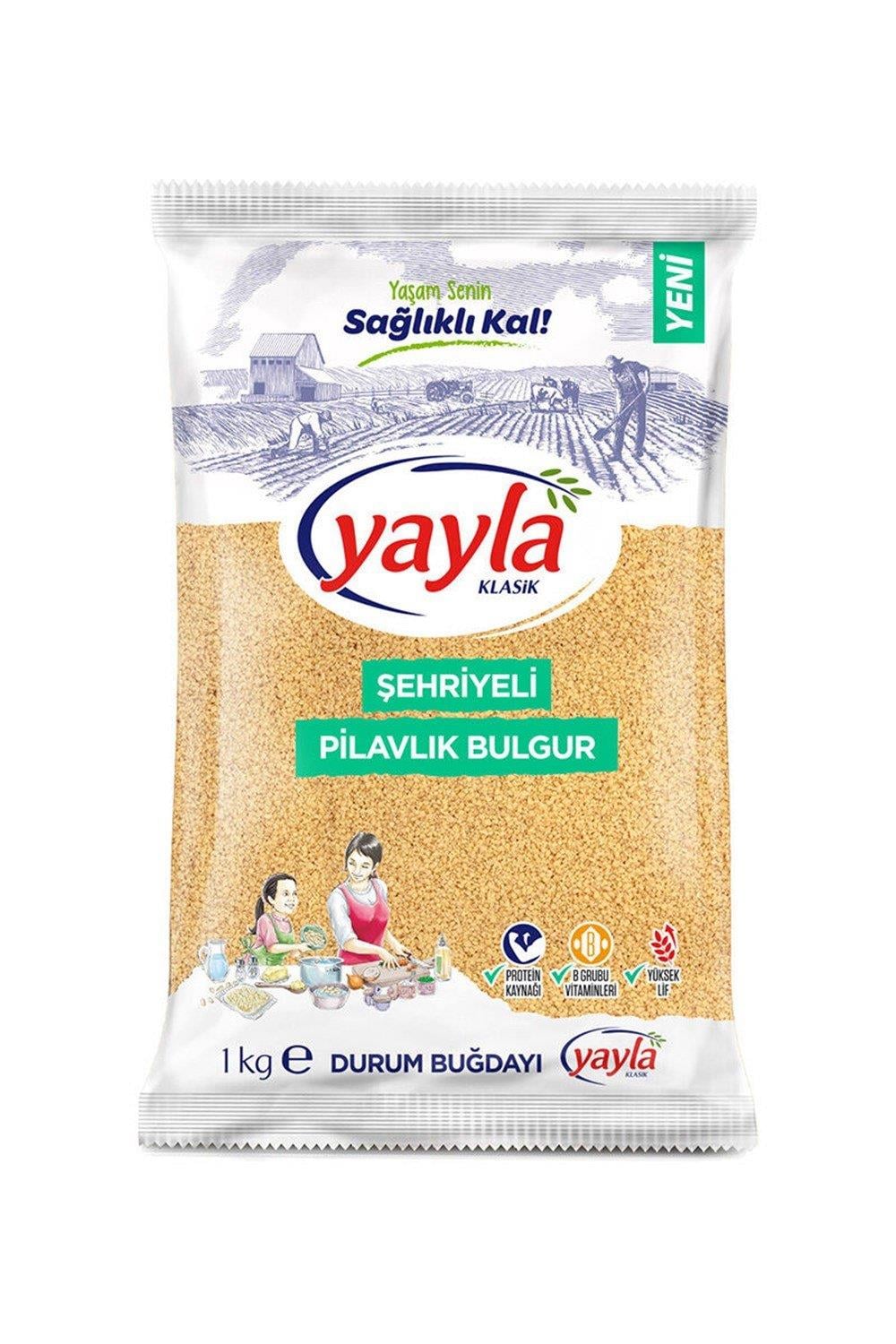 YAYLA BULGUR ŞEHRİYELİ 1 KG