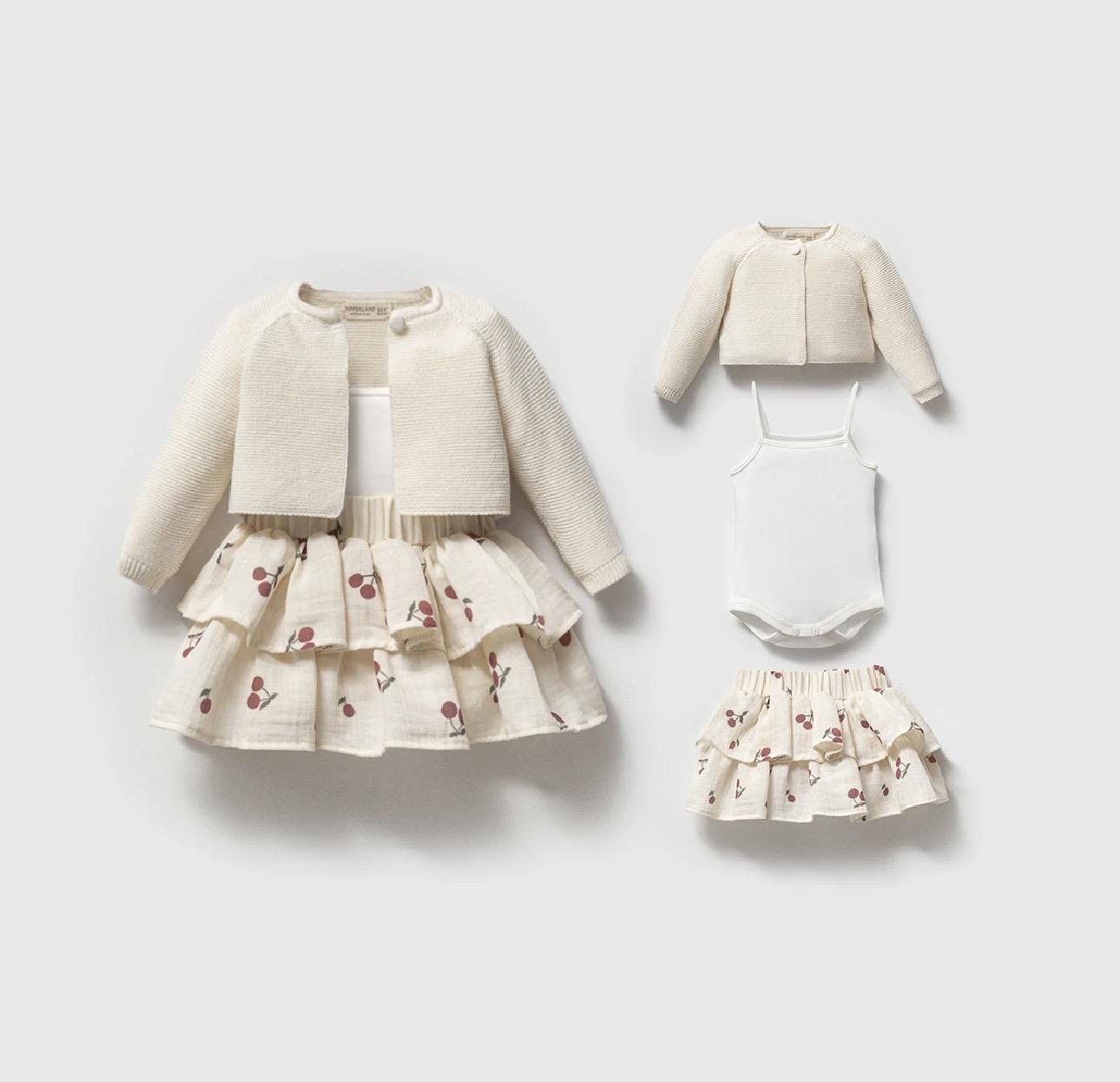 Cherry Etekli Bebek Takım