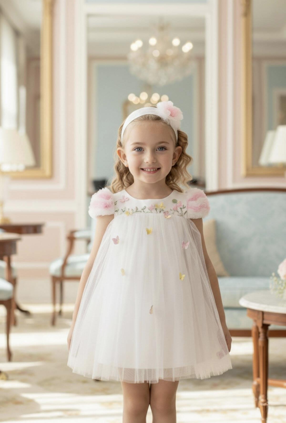 Butterflies Baby Dress