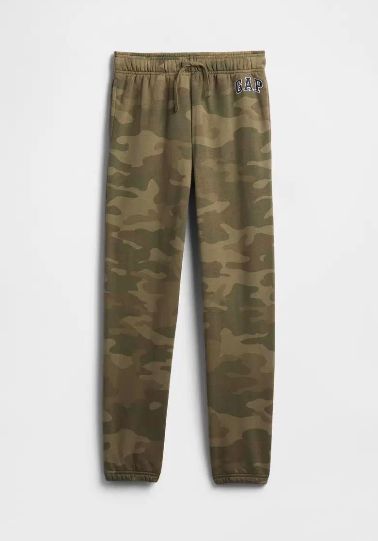 Erkek Çocuk | Relaxed Gap Logo Jogger Eşofman Altı - Kamuflaj