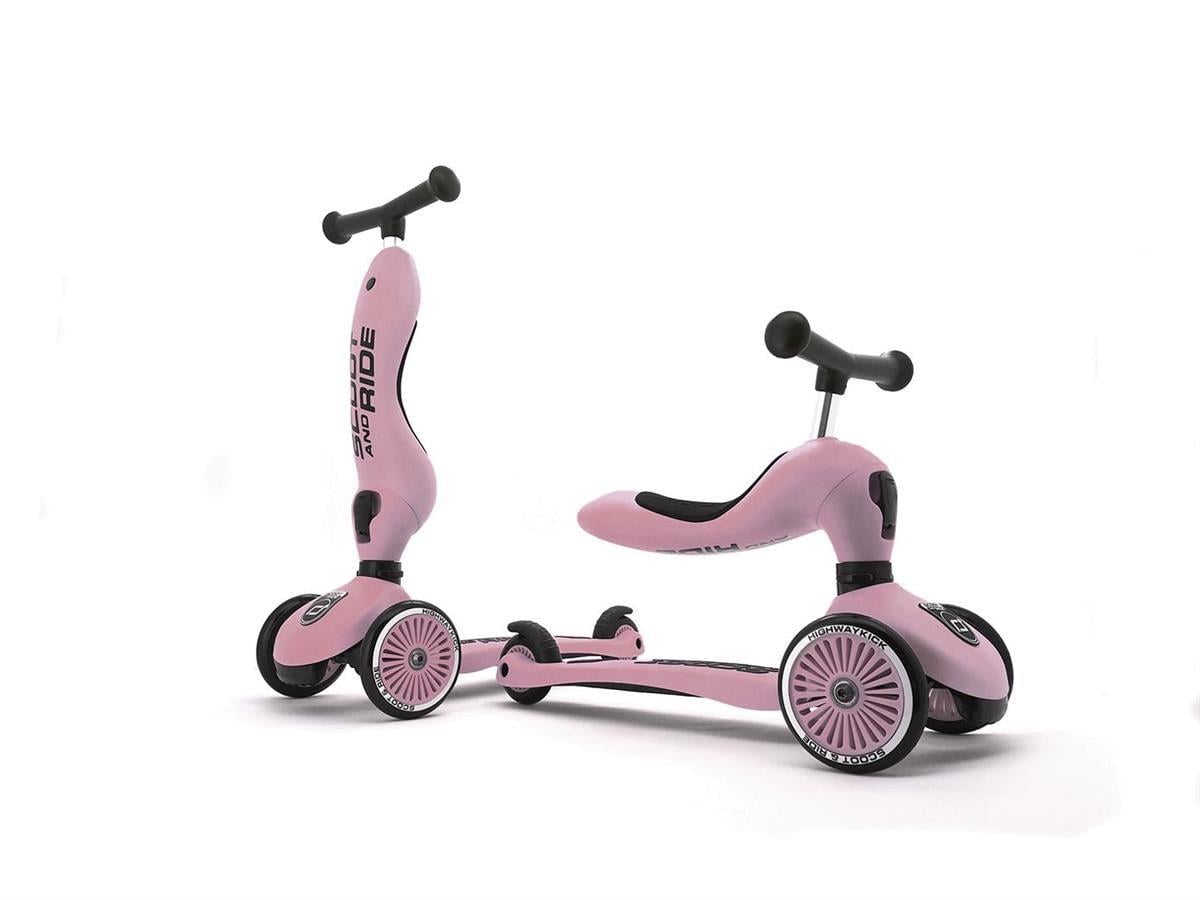 Scoot and Ride Highwaykick 1 Oturaklı Çocuk Scooter Pembe