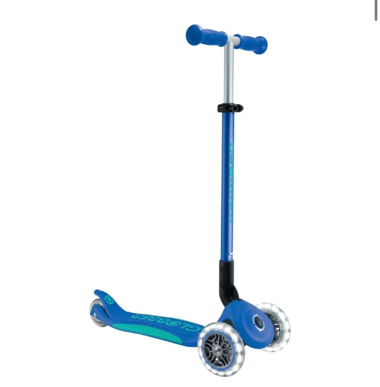 Globber Scooter /  Elite Deluxe Işıklı / Lacivert 