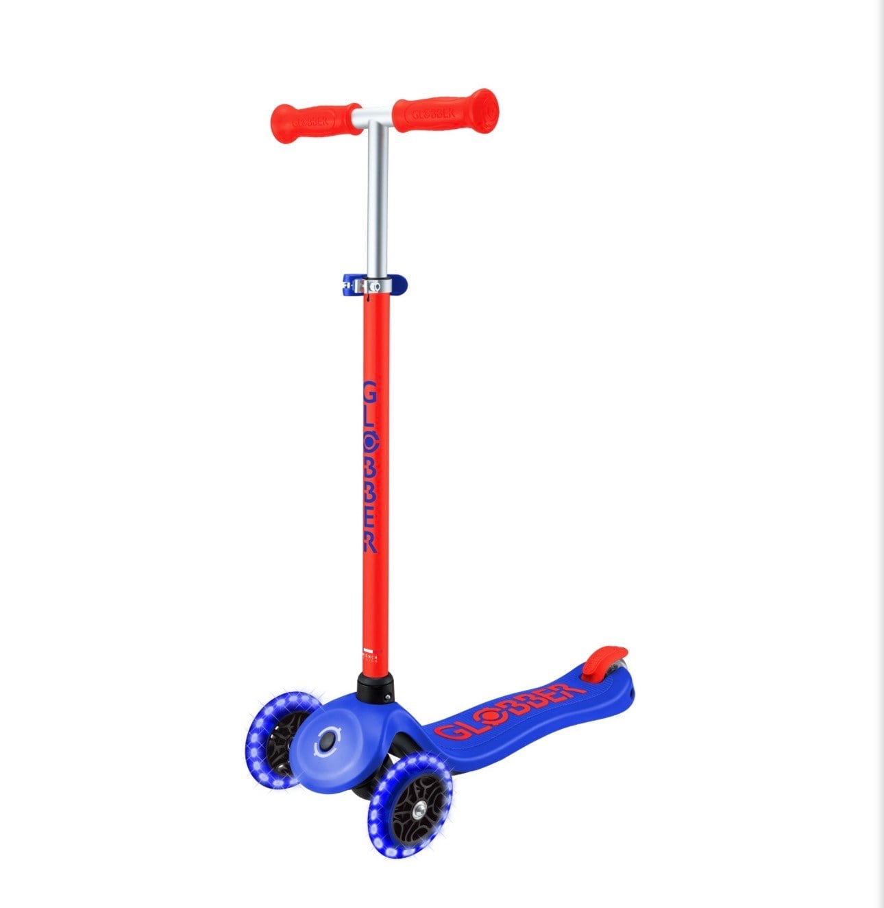 Globber Primo Plus Işıklı Scooter - Neon Mavi