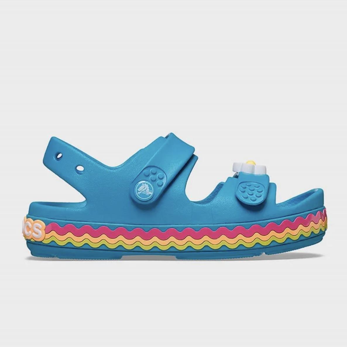 Crocband Cruiser RicRacSandal K - Marina