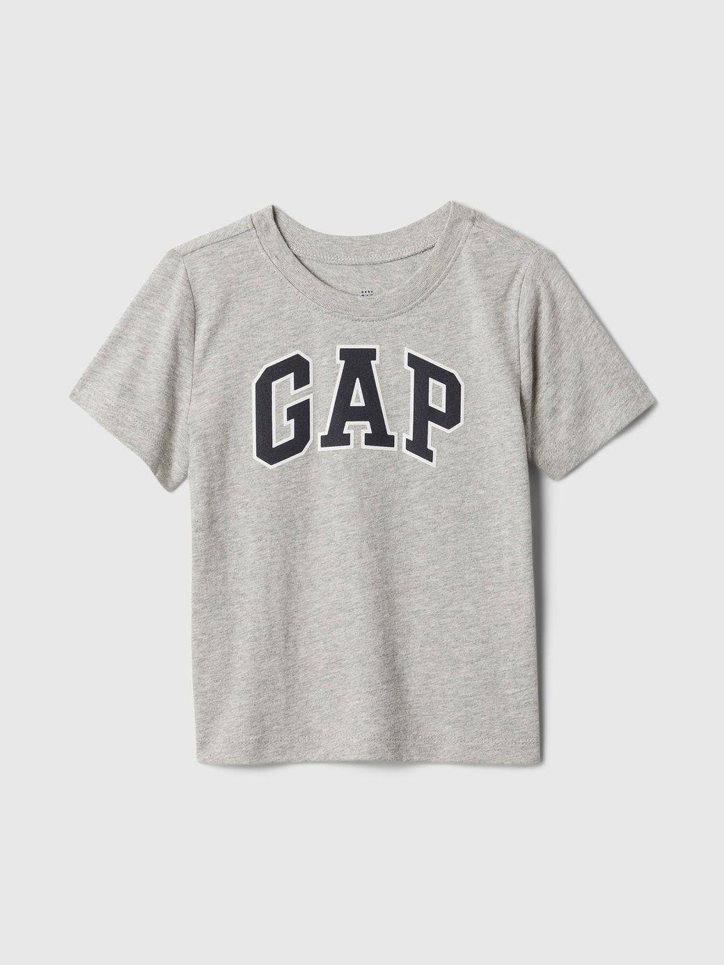 Erkek Bebek | Gap Logo T-Shirt - Gri