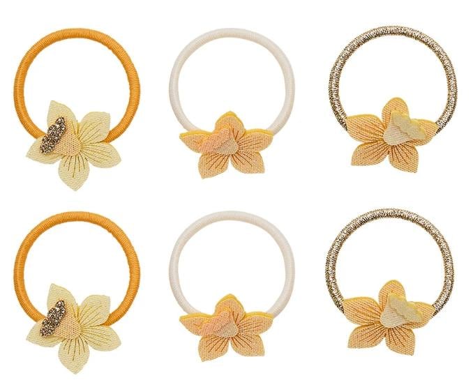 Mimi & Lula Daffodil Mini 6'lı Lastik Toka
