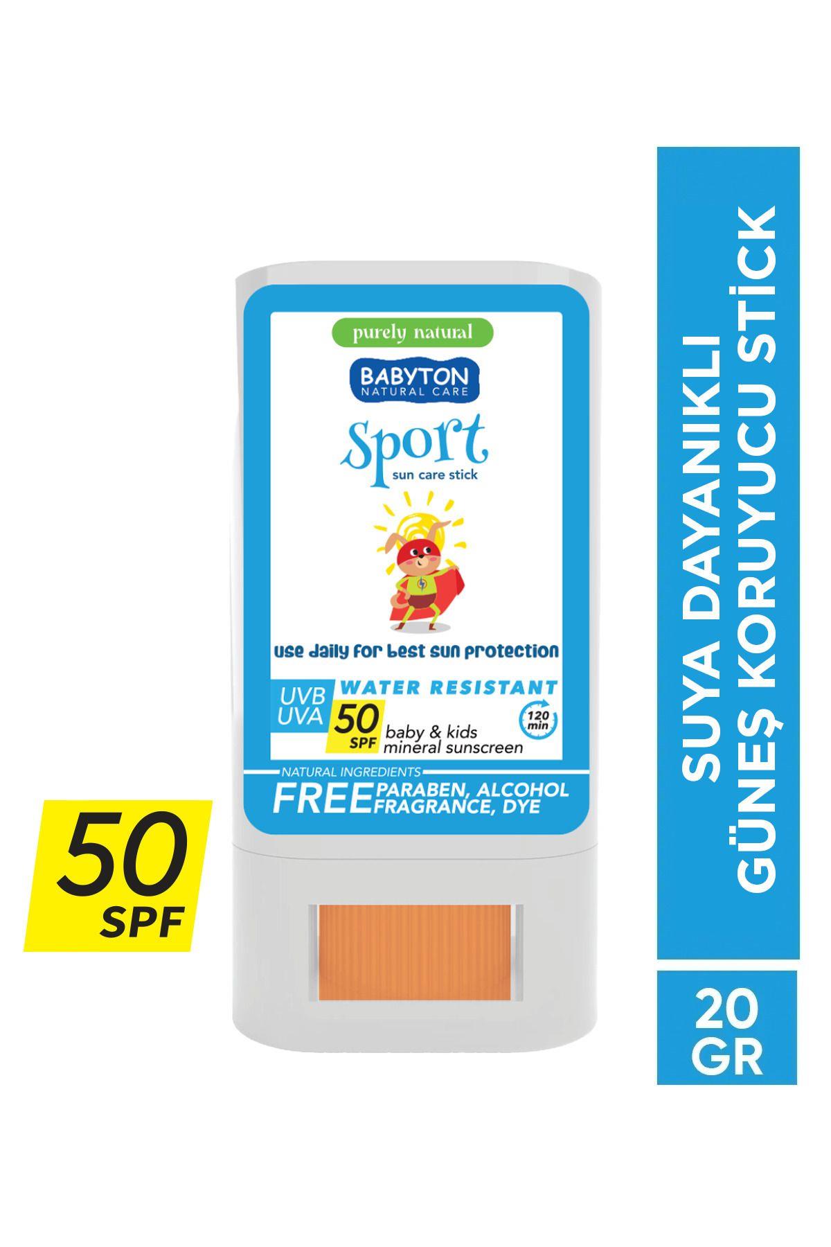 Suya Dayanıklı Doğal Güneş Stick SPF 50