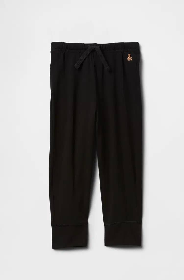 Erkek Bebek | Brannan Bear İşlemeli Pull-On Jogger - Siyah