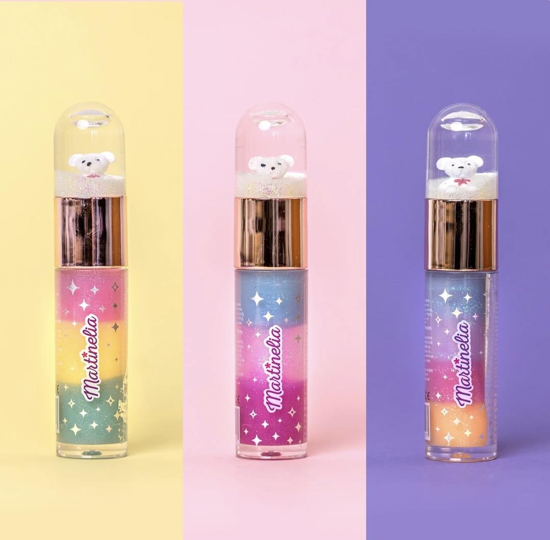 MARTINELIA Ayıcık Figürlü Pırıltılı Dudak Parlatıcısı