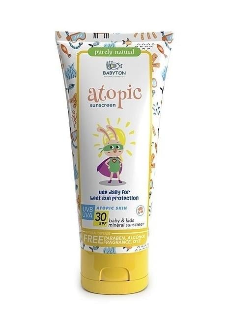 Babyton Atopik Ciltler İçin Güneş Koruyucu Krem 100 ml