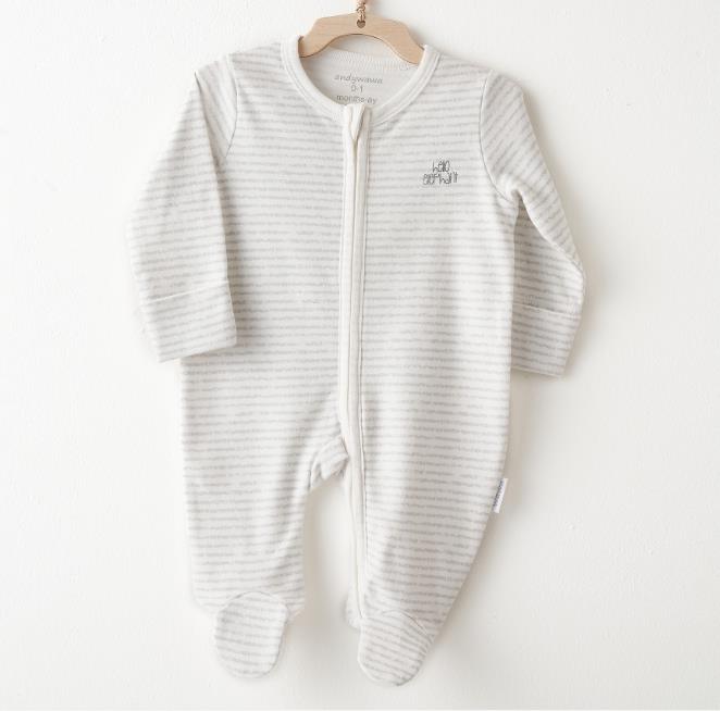 AC26586 GREY BEBEK TULUM ROMPER HELLO ELEPHANT