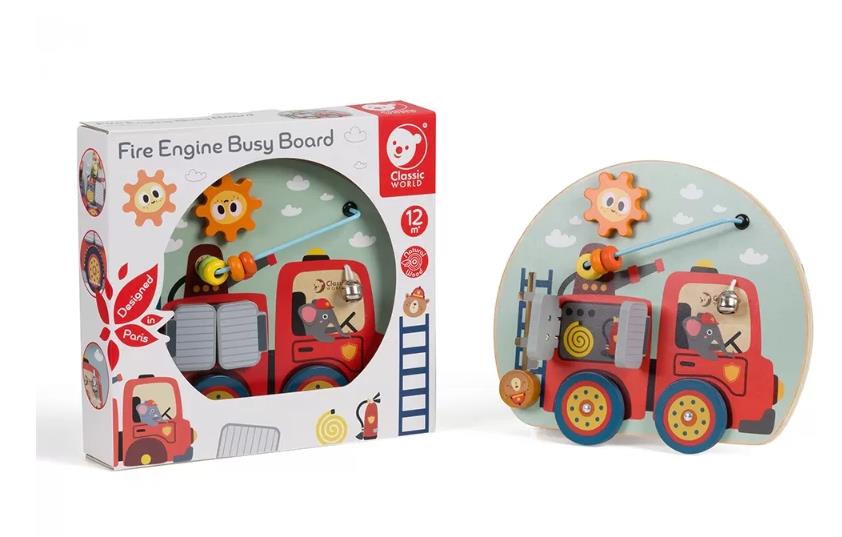 Classic World Ahşap İtfaiye Oyun Tahtası