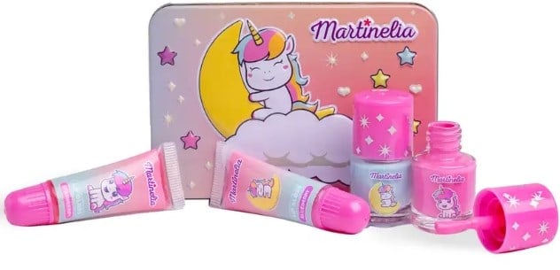Martinelia Little Unicorn Kız Çocuk Teneke Kutulu Makyaj Seti