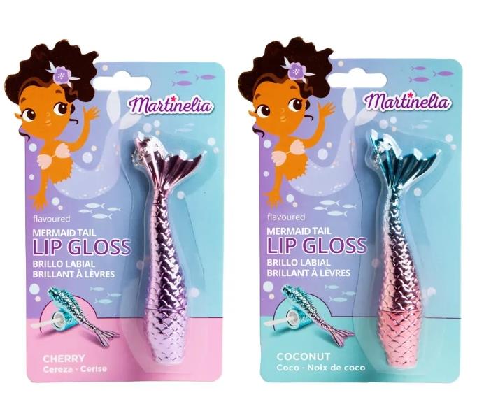 Martinelia Let's Be Mermaids DenizKızı Figürlü Kız Çocuk Dudak Parlatıcısı 