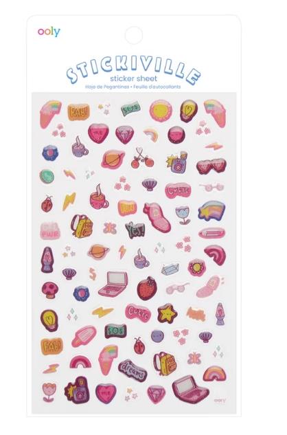 Ooly Stickiville Çıkartmalar - Girl Boss