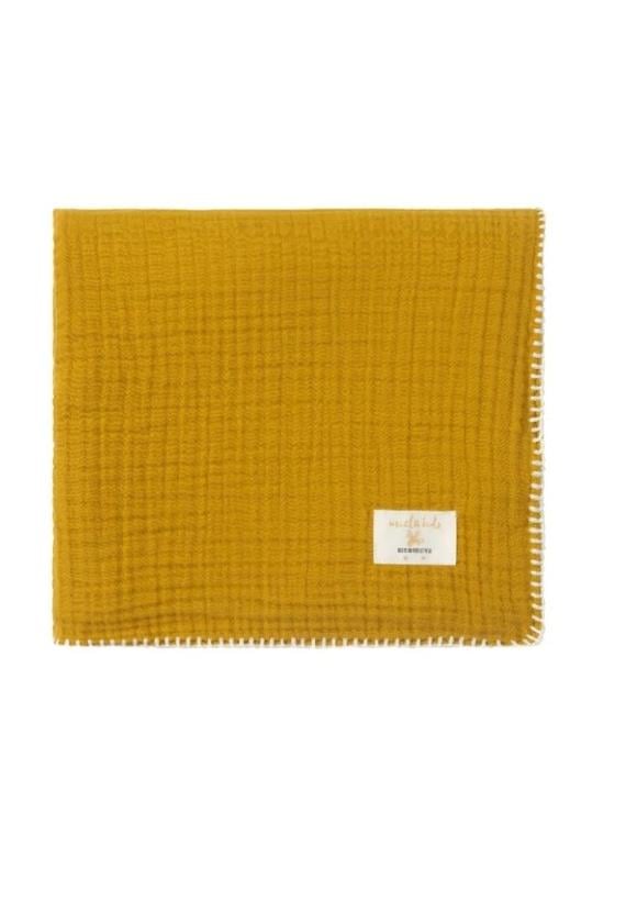 Marshmallow Müslin Battaniye - Hardal