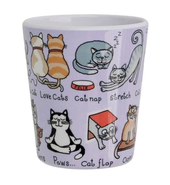 Melamin Bardak Cats