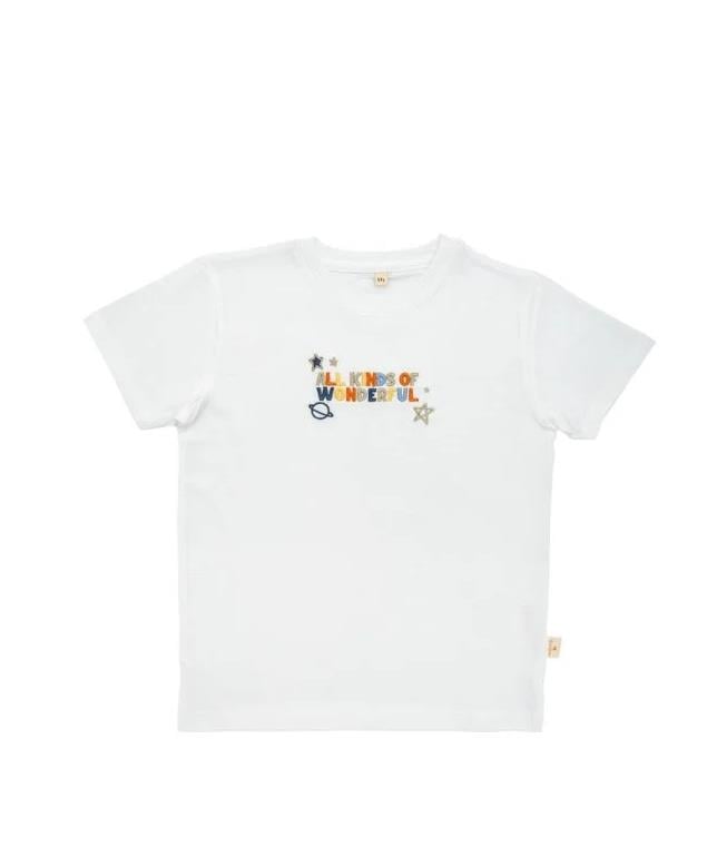Wonderful İşlemeli T-Shirt