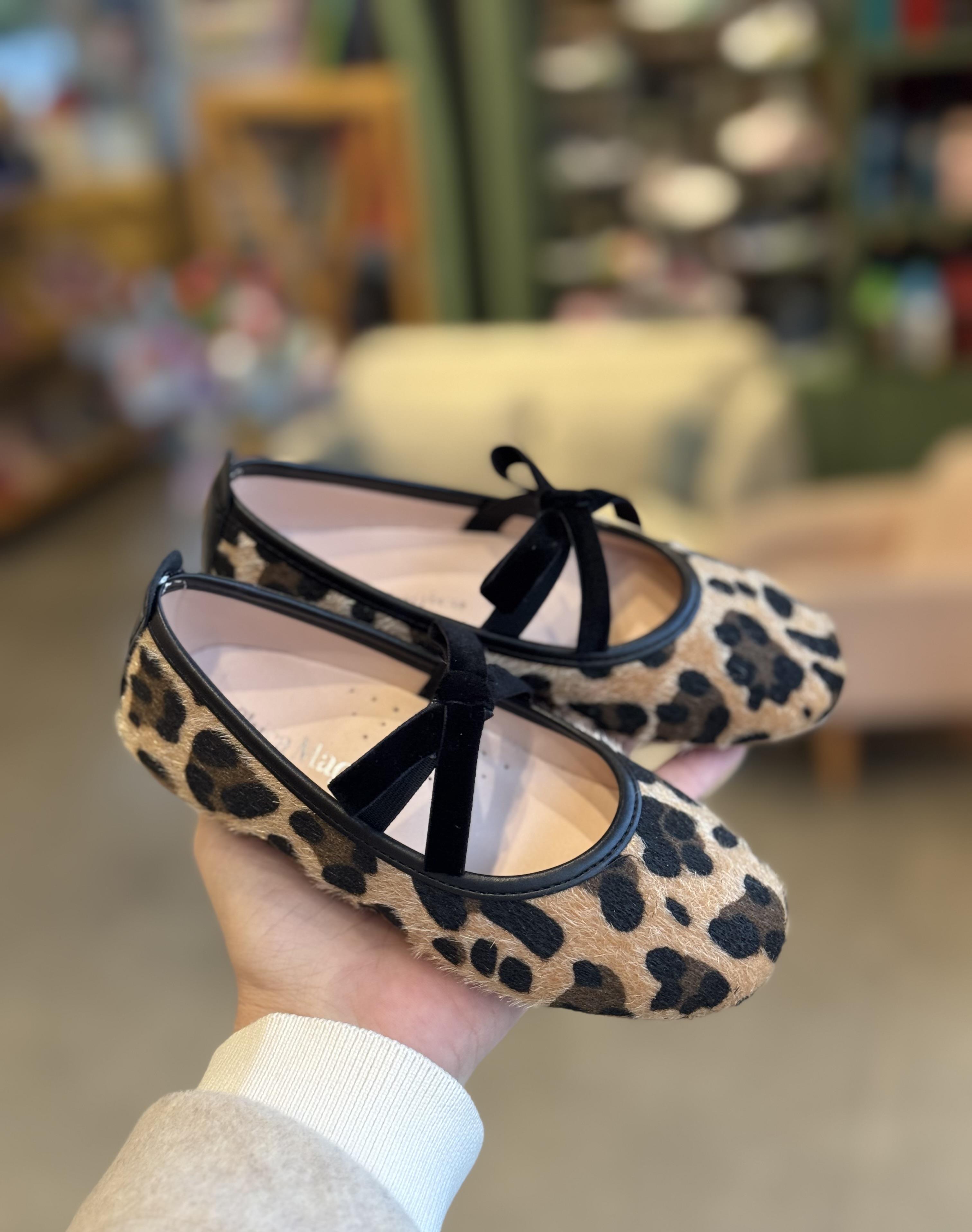 Glare Kadife Babet | Leopar