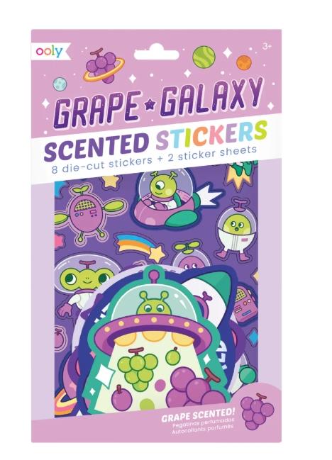 Ooly Kokulu Çıkartma Seti - Galaxy Grape