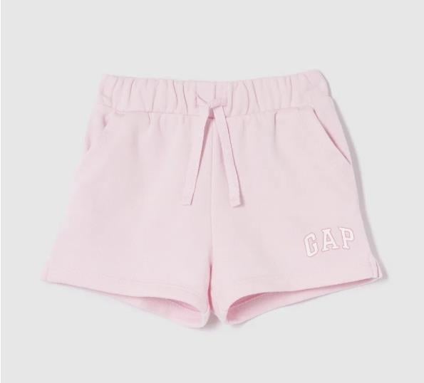 Kız Bebek | Gap Logo Pull-On Fransız Havlu Kumaş Şort