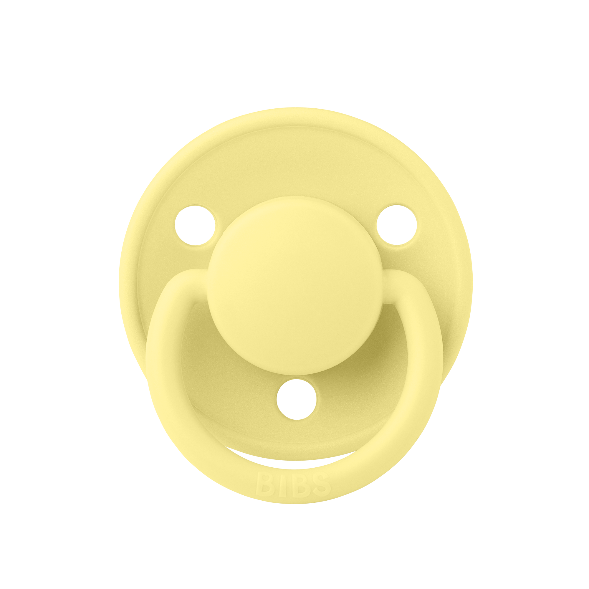 BIBS De Lux Kauçuk Emzik / Sunshine