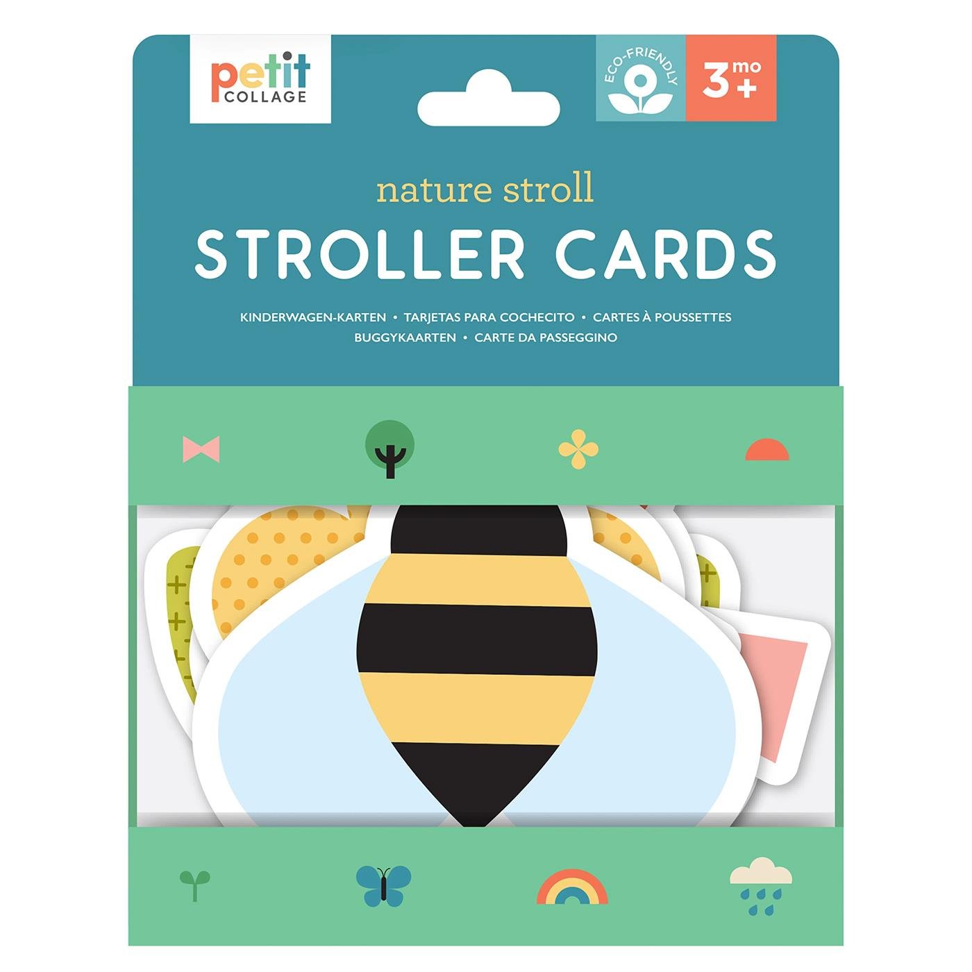 Petit Collage Bebek Arabası Kartları - Nature Stroll