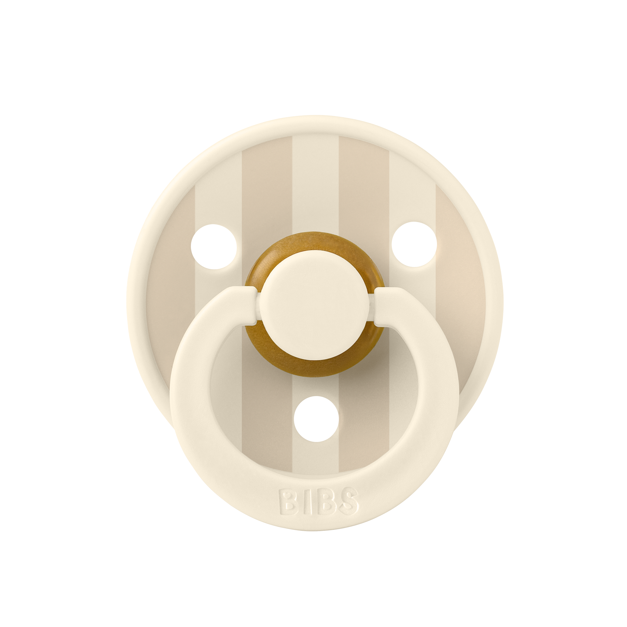 Bibs Studio Colour Block Kauçuk Emzik / İvory /Vanilla