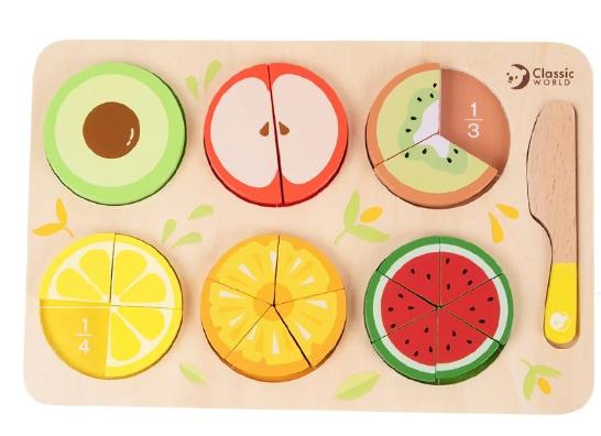 Classic World Ahşap Meyve Yapbozu