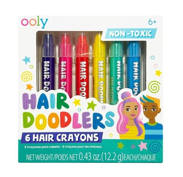 Ooly Karışık Ooly Hair Doodlers 6'lı Saç Boyama Kalemi