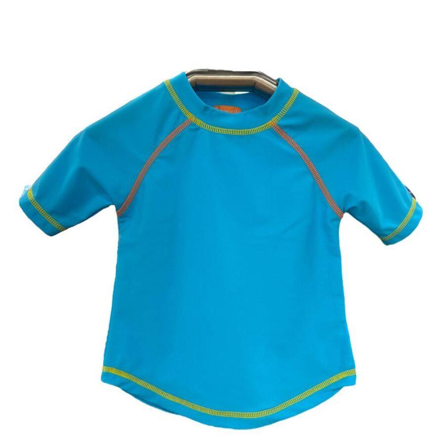 UV Korumalı Çocuk T-shirt - Mavi