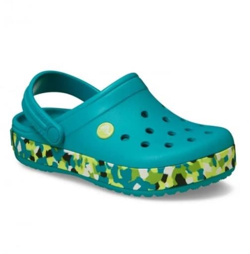 Crocband Glow Confetti Band Clog T