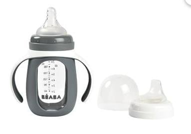 210 ml Cam Biberon Mineral Grey