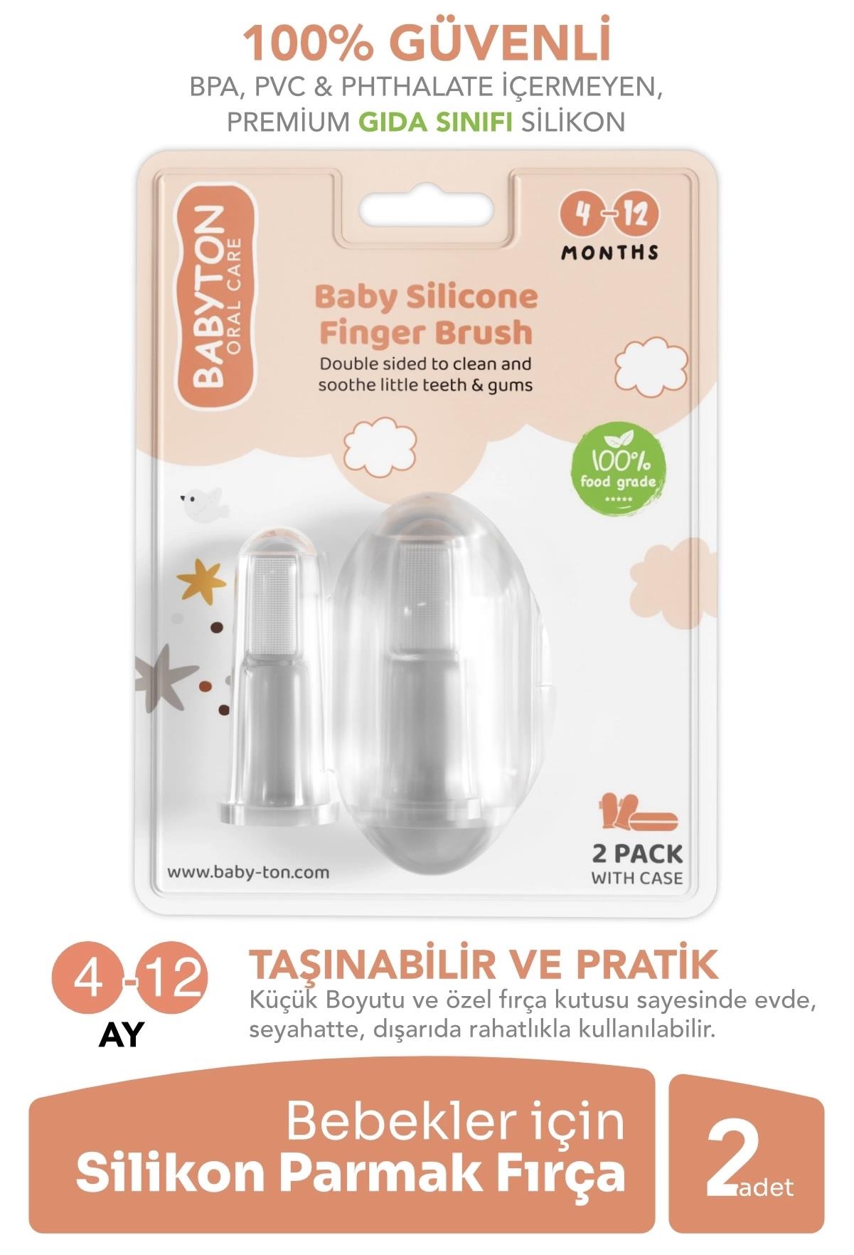 Silikon Parmak Fırça