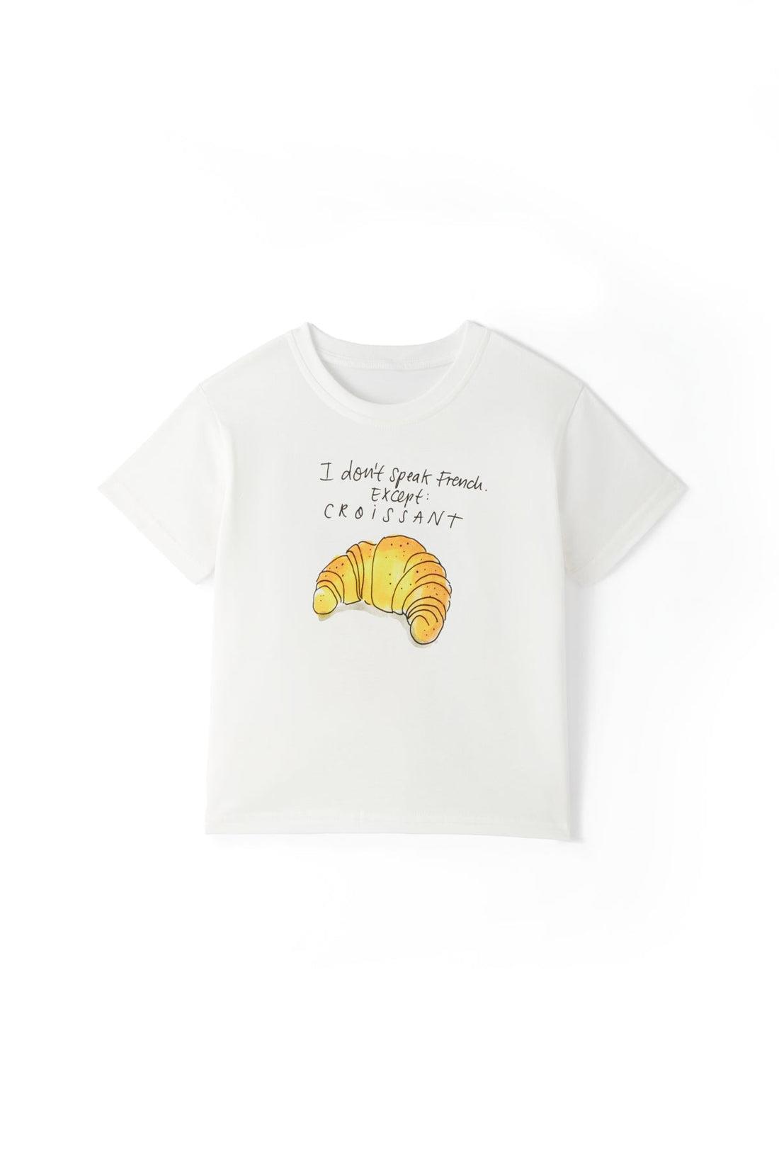 Croissant Mood Tişört