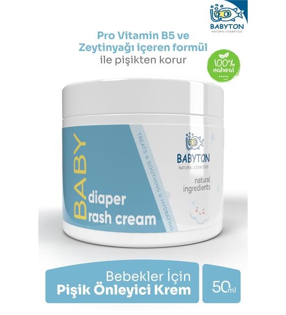 Pişik Önlemeye Yardımcı Doğal İçerikli Pişik Krem