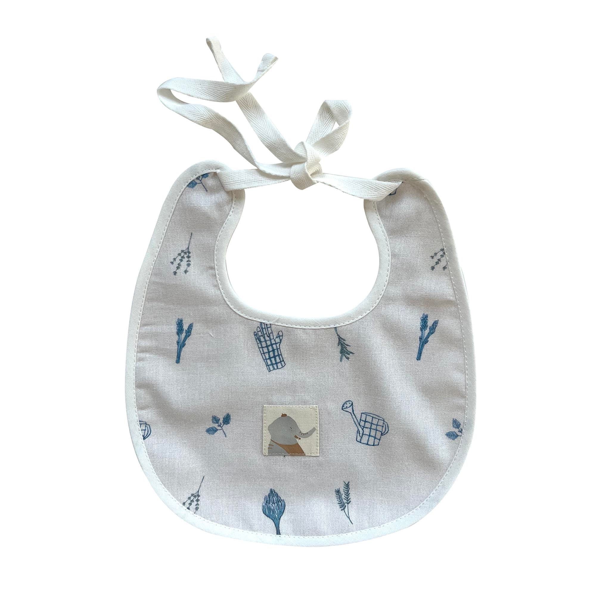 DOUBLE SIDED ‘GARDENING' WOVEN BIB