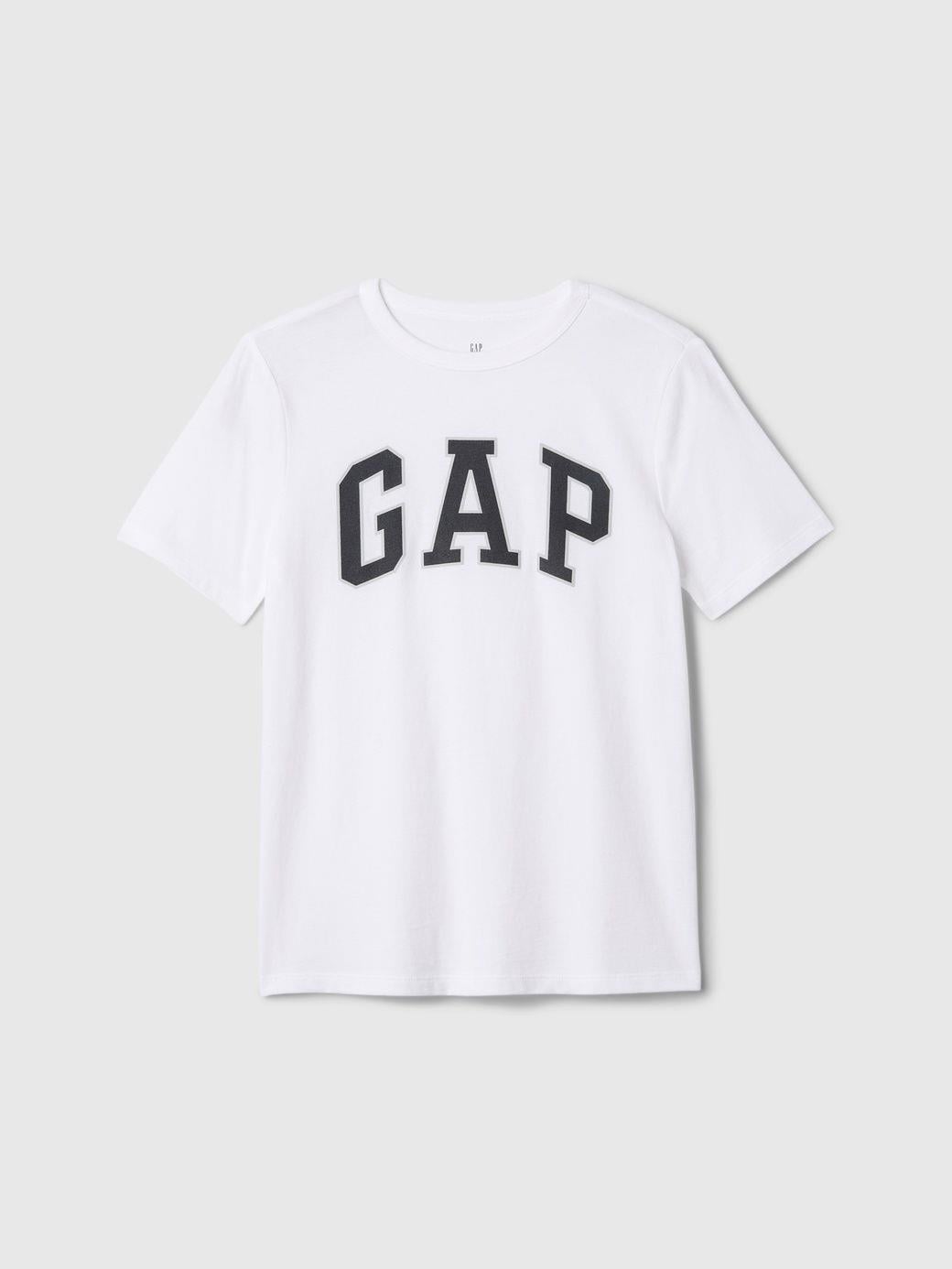 Erkek Çocuk | Gap Logo T-Shirt - Beyaz