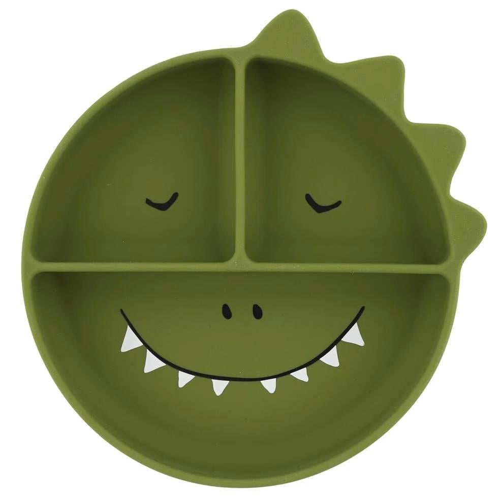 Trixie Silikon Vakumlu Bölmeli Tabak Mr.Dino
